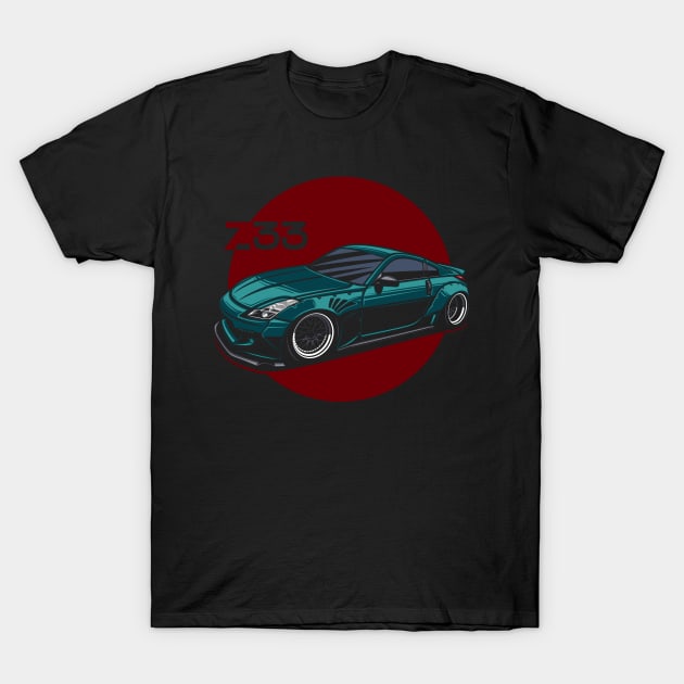 350Z Z33 T-Shirt by Markaryan